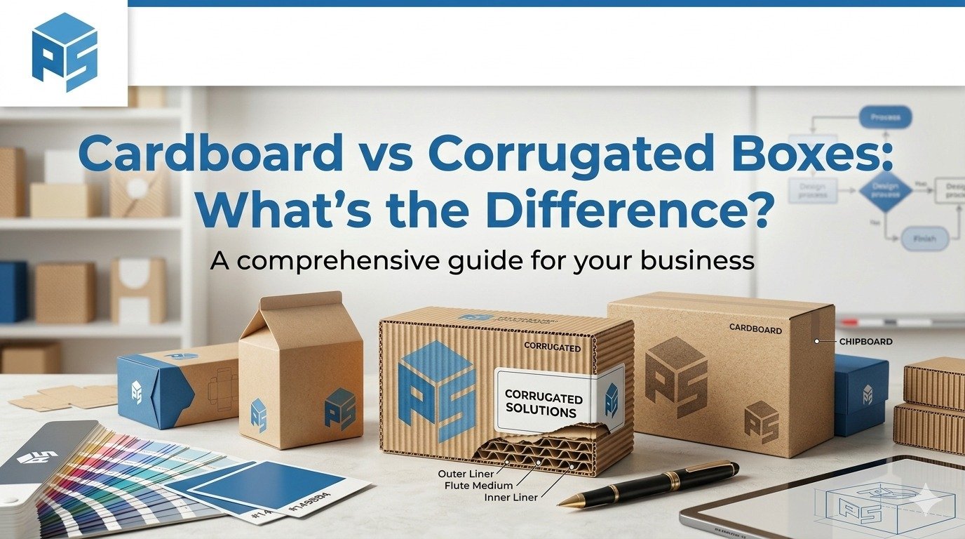 Cardboard vs Corrugated Boxes: What’s the Difference?