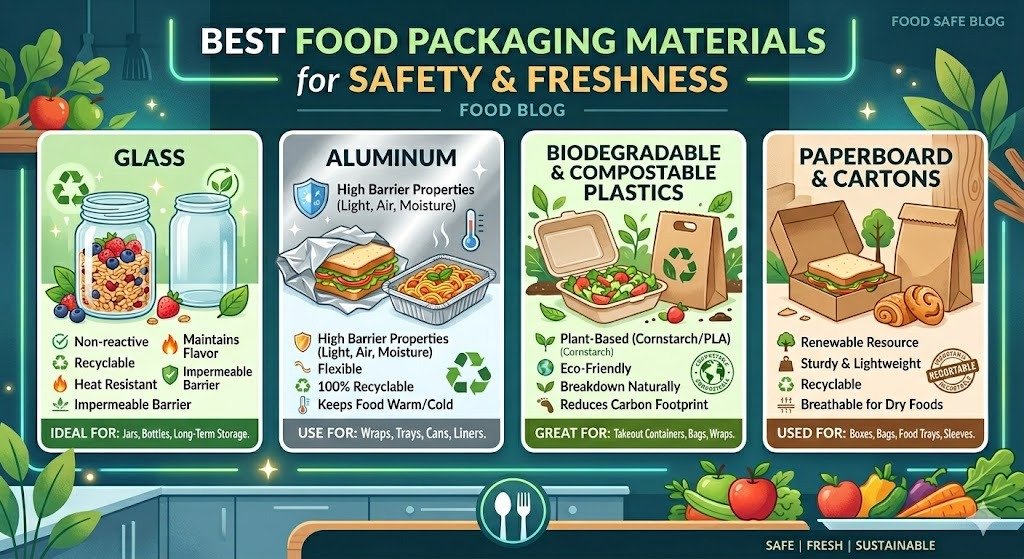 Best Food Packaging Materials: Safety & Freshness