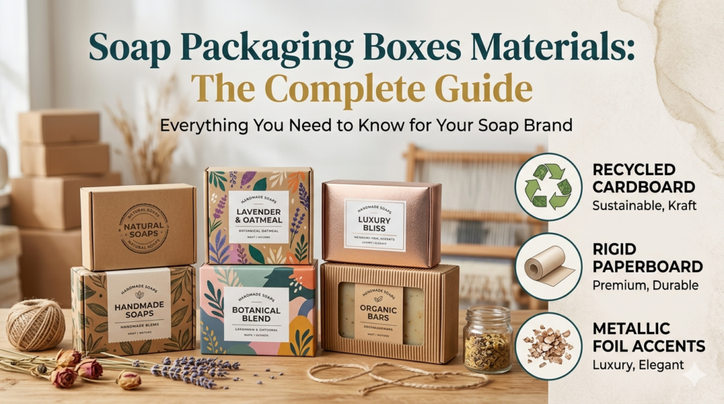 soap packaging boxes materials