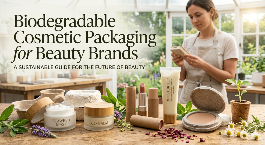 Biodegradable Cosmetic Packaging for Beauty Brands