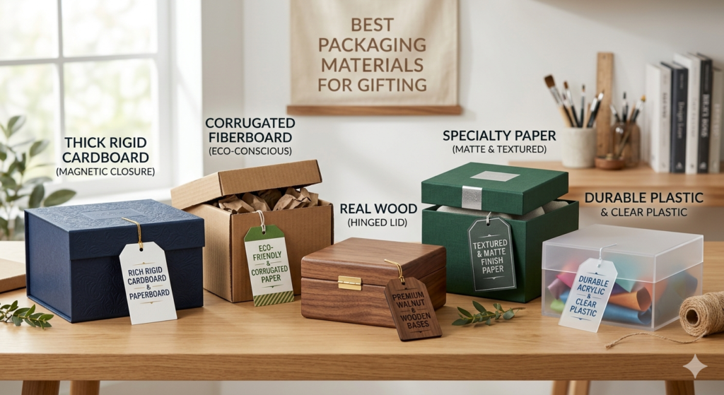 Best Gift Box Materials for Durable Packaging