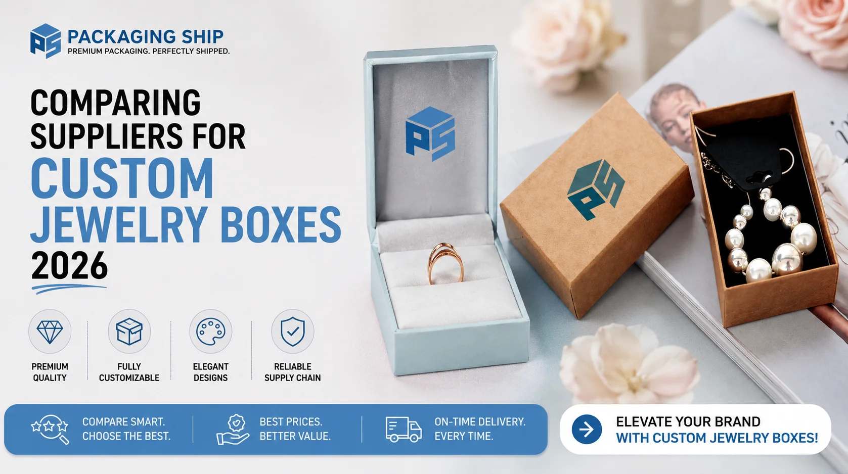 Comparing Suppliers for Custom Jewelry Boxes
