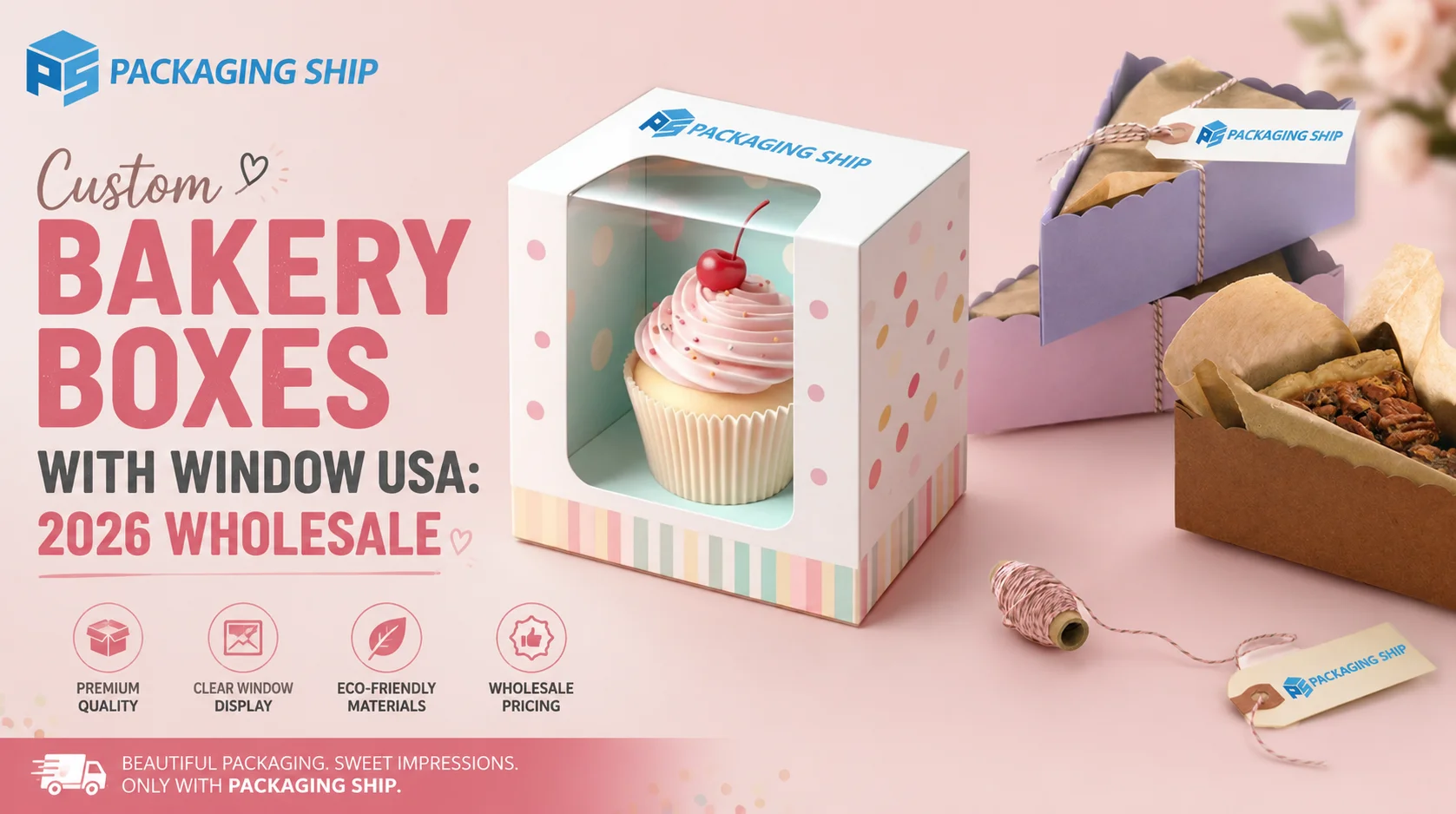 Custom Bakery Boxes With Window