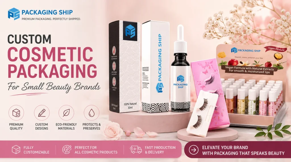 Custom Cosmetic Packaging Boxes