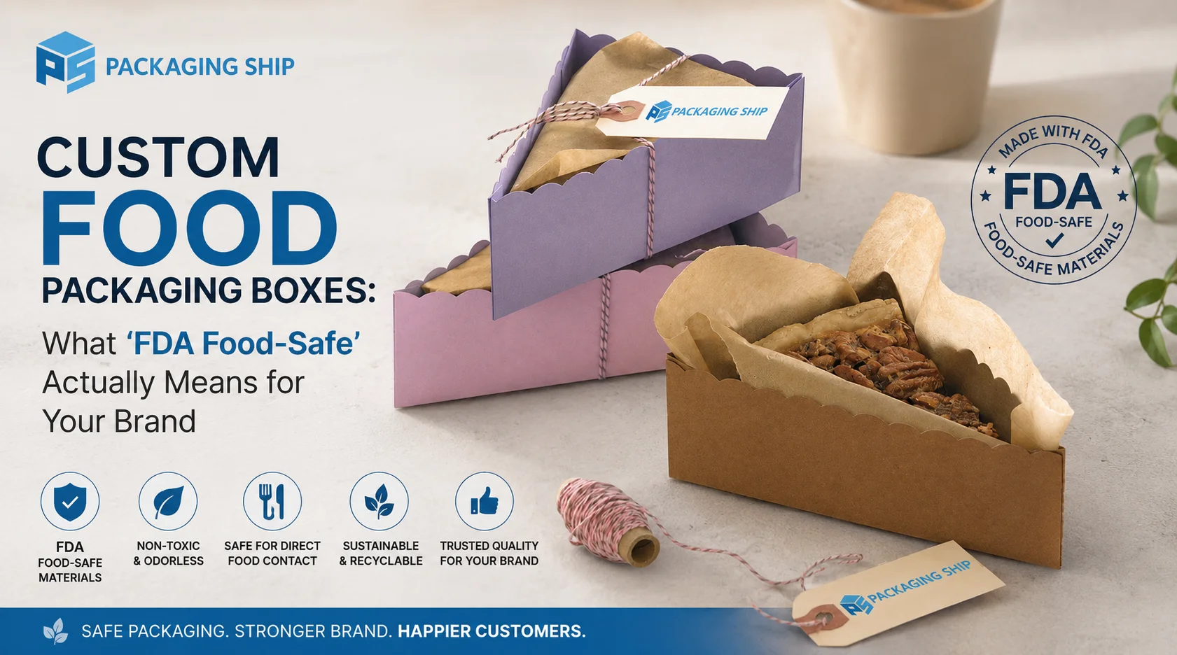 Custom Food Packaging Boxes