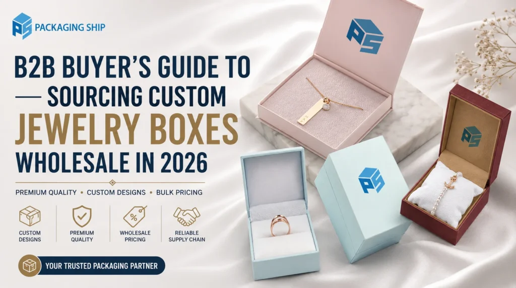 Custom Jewelry Boxes Wholesale