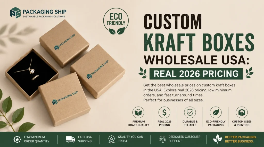 Custom Kraft Boxes Wholesale USA