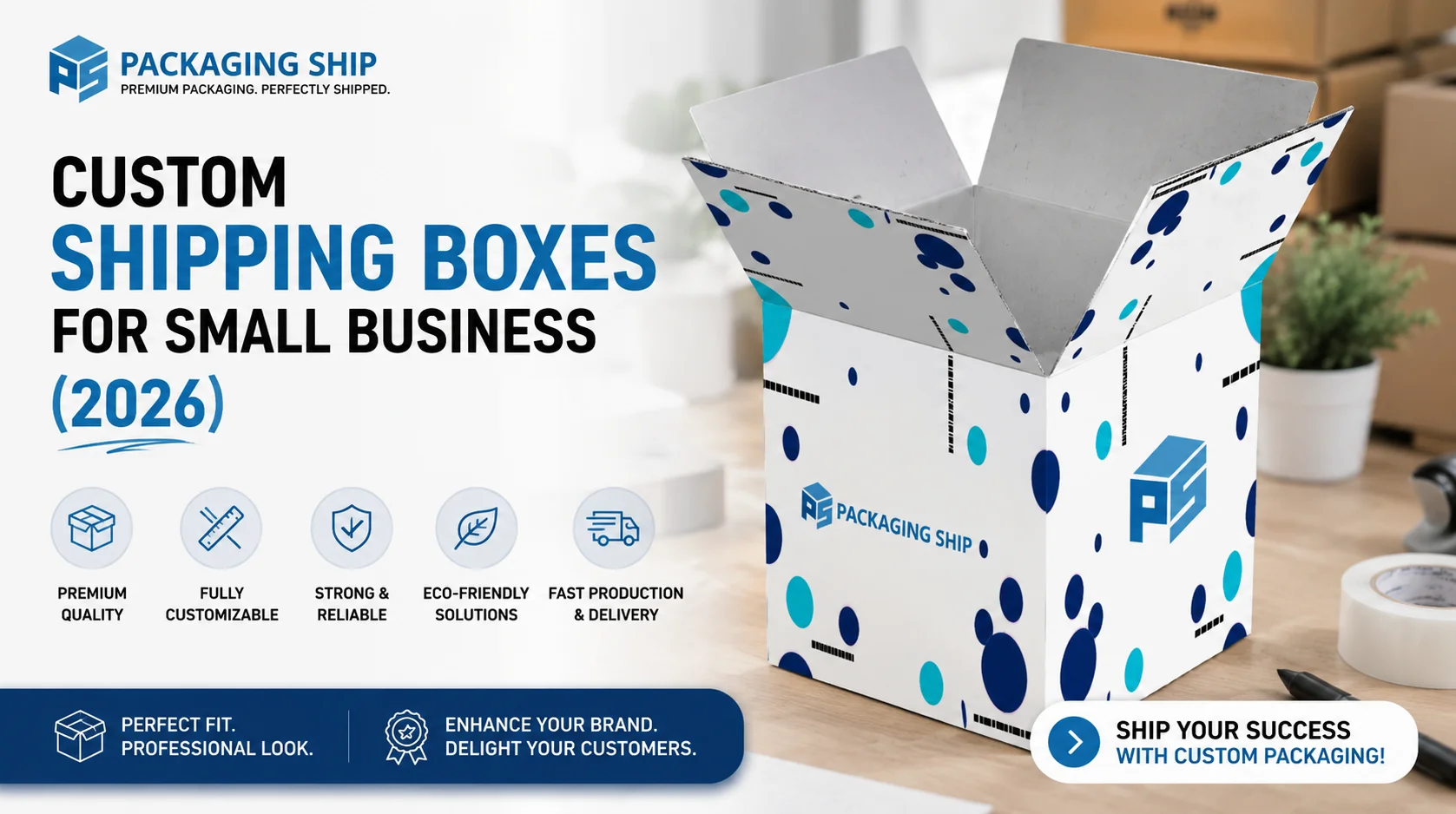 Custom Shipping Boxes for Small Business