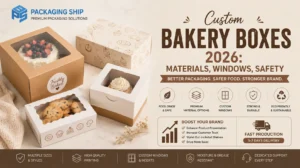 Custom Bakery Boxes 2026: Materials, Windows, Safety