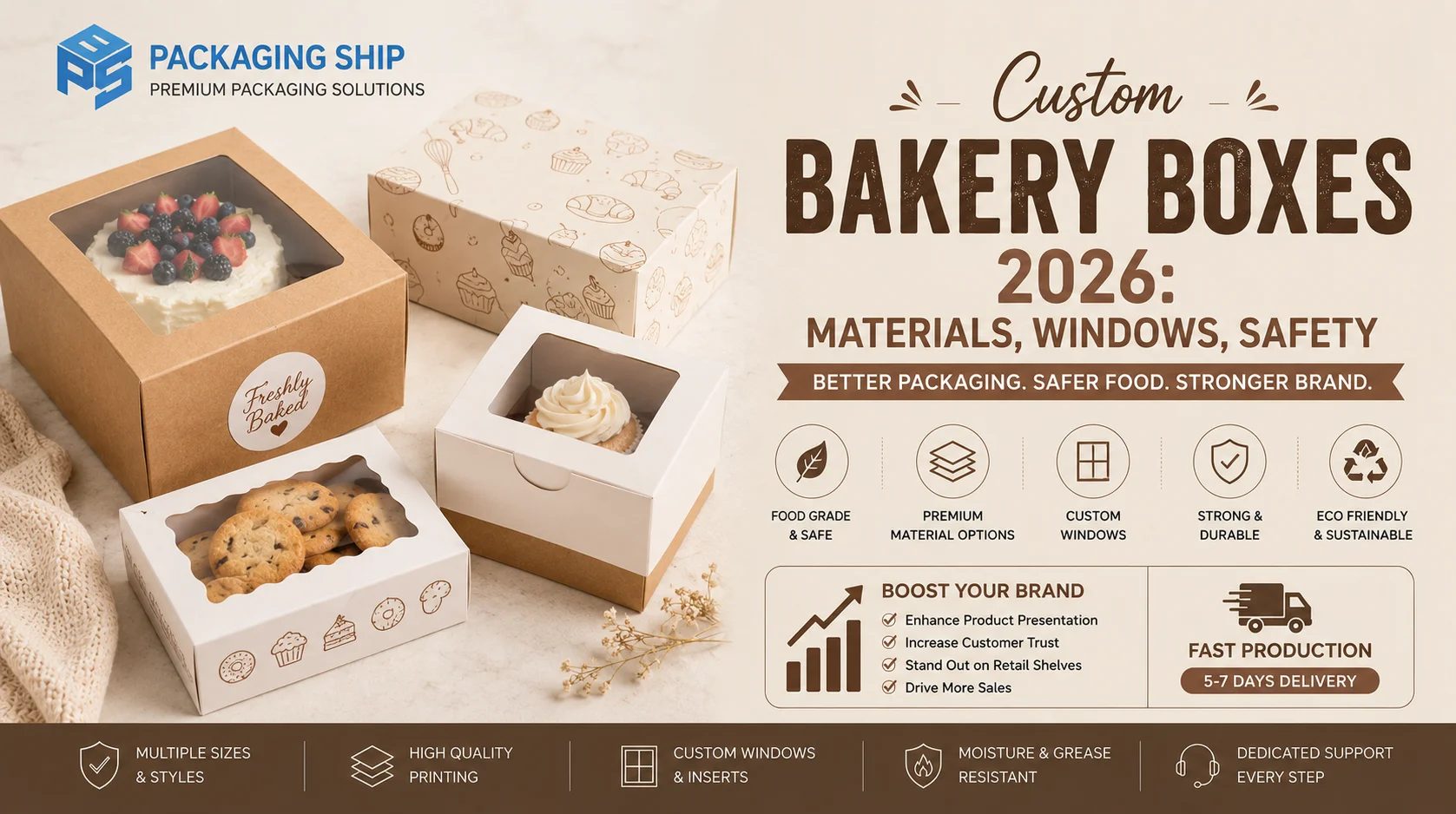 Custom Bakery Boxes
