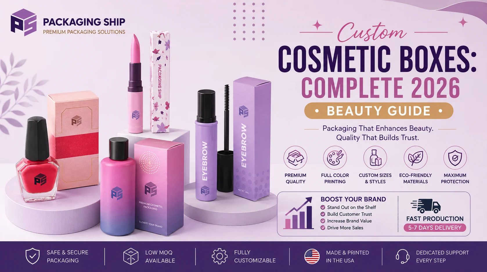 Custom Cosmetic Boxes