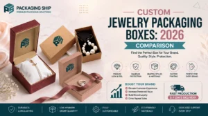 Custom Jewelry Packaging Boxes: 2026 Comparison