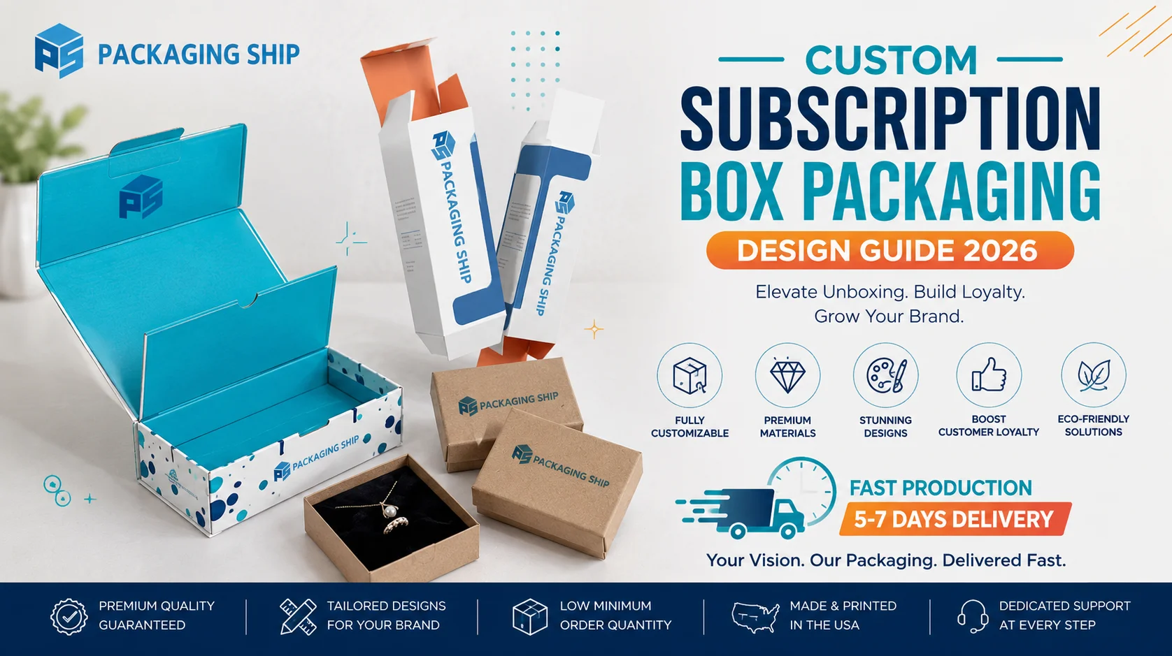 Custom Subscription Box Packaging Design Guide 2026