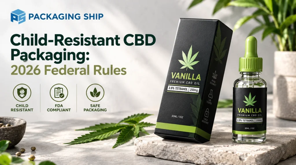 Child Resistant CBD Packaging