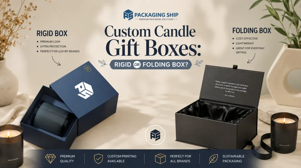 Custom Candle Gift Boxes