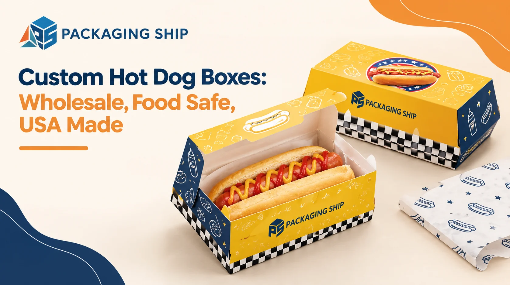 Custom Hot Dog Boxes