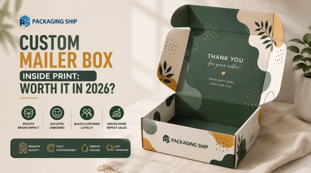 Custom Mailer Box Inside