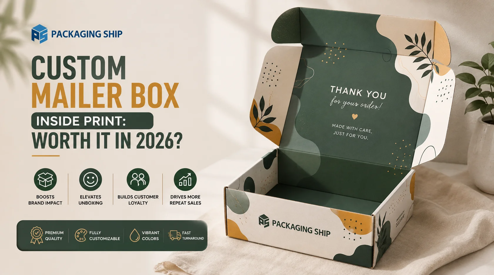 Custom Mailer Box Inside