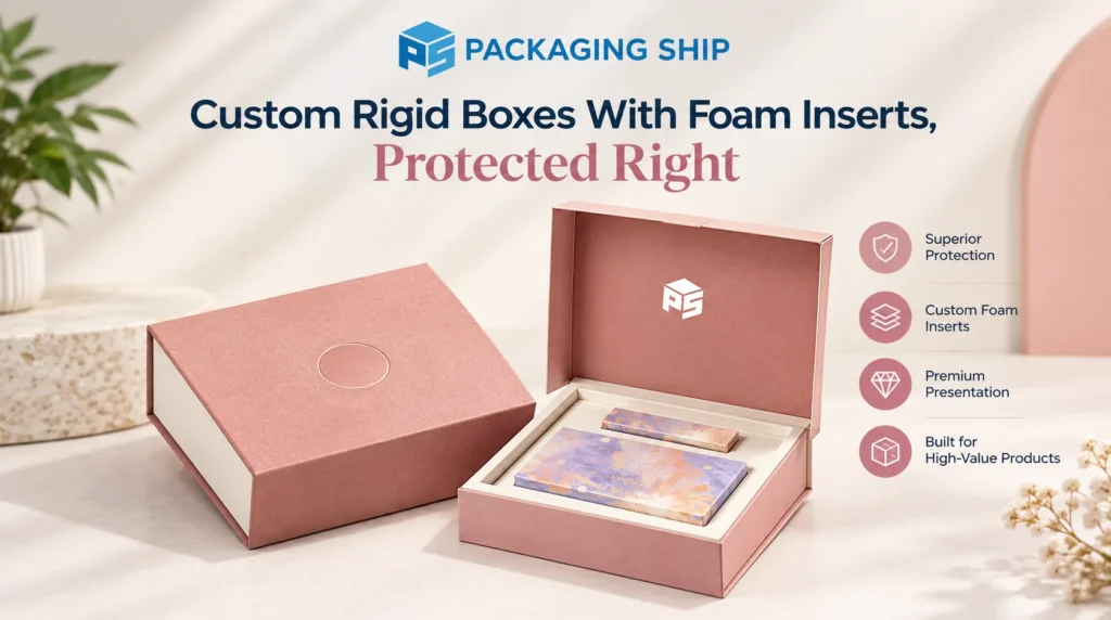 Custom Rigid Boxes With Foam Inserts