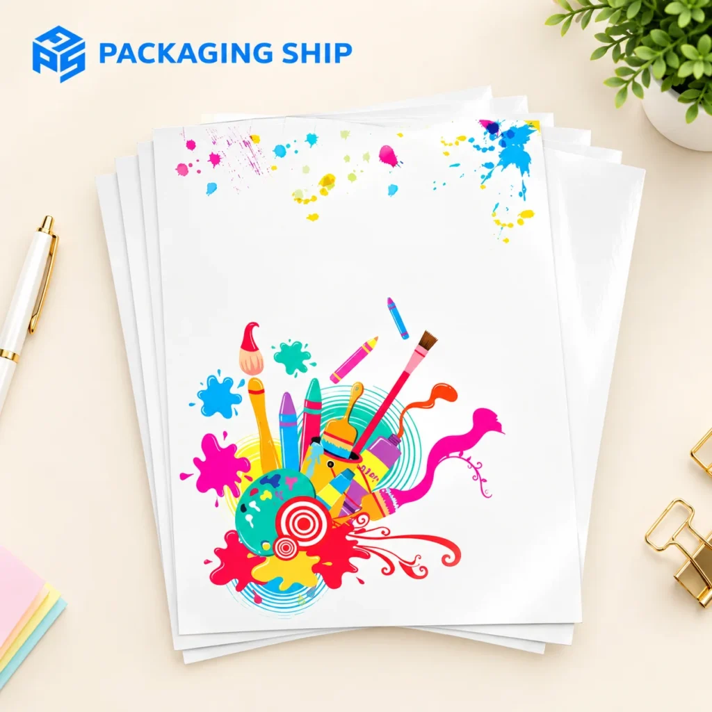 Custom Vinyl Sticker Paper Sheets