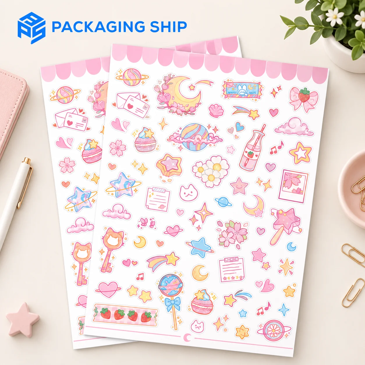 Custom Vinyl Sticker Paper