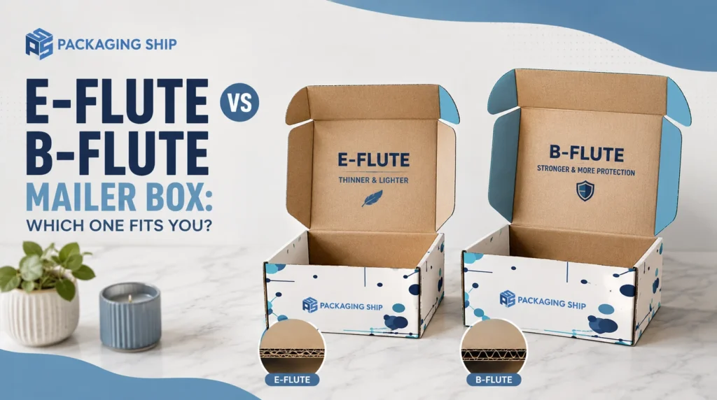 E-Flute vs B-Flute Mailer Box