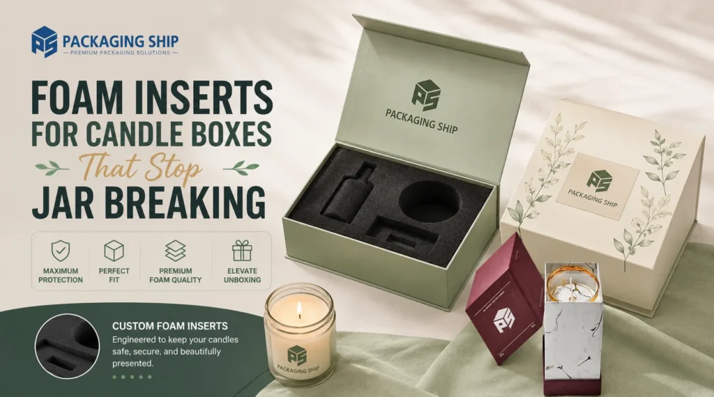 Foam Inserts for Candle Boxes