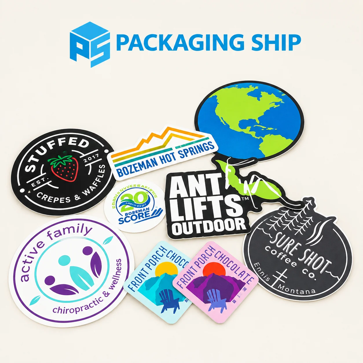 labels and stickers
