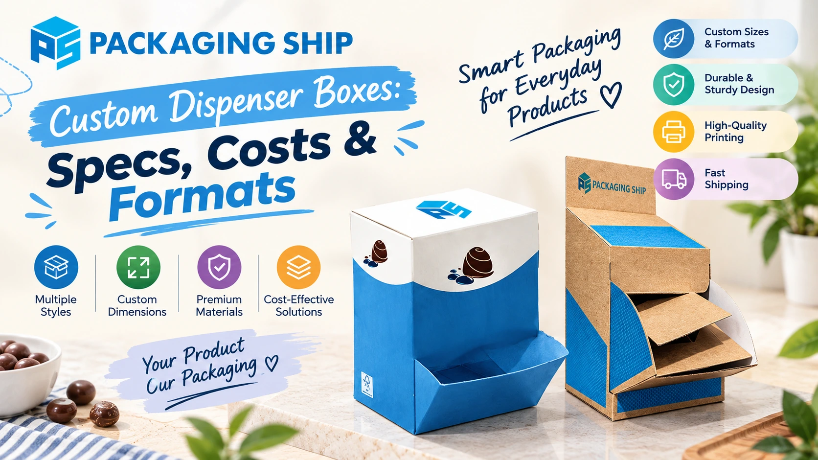 Custom Dispenser Boxes