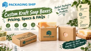 Custom Kraft Soap Boxes: Pricing, Specs & FAQs