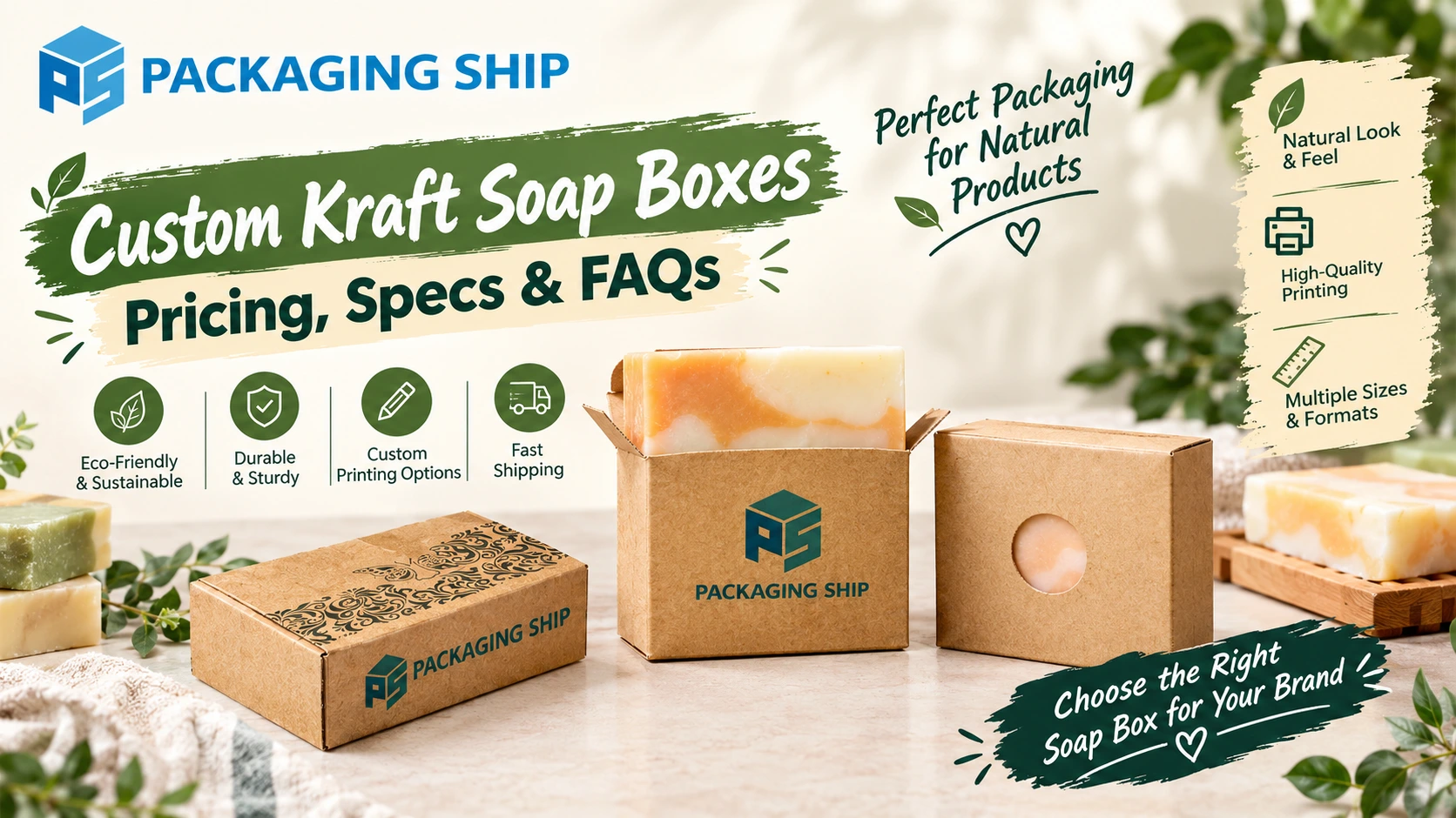 Kraft Soap Packaging