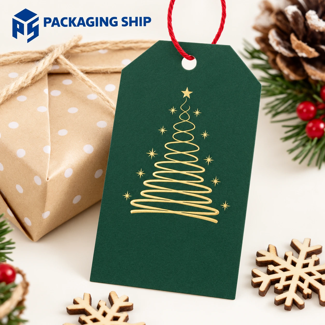 Festive Christmas Gift Tags