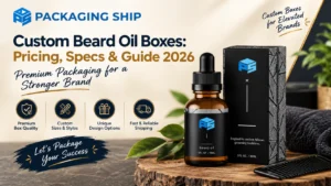 Custom Beard Oil Boxes: Pricing, Specs & Guide 2026