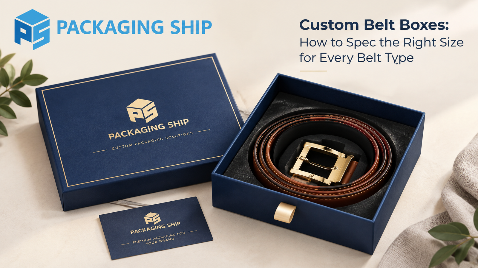 Belt Boxes for Men and Women
